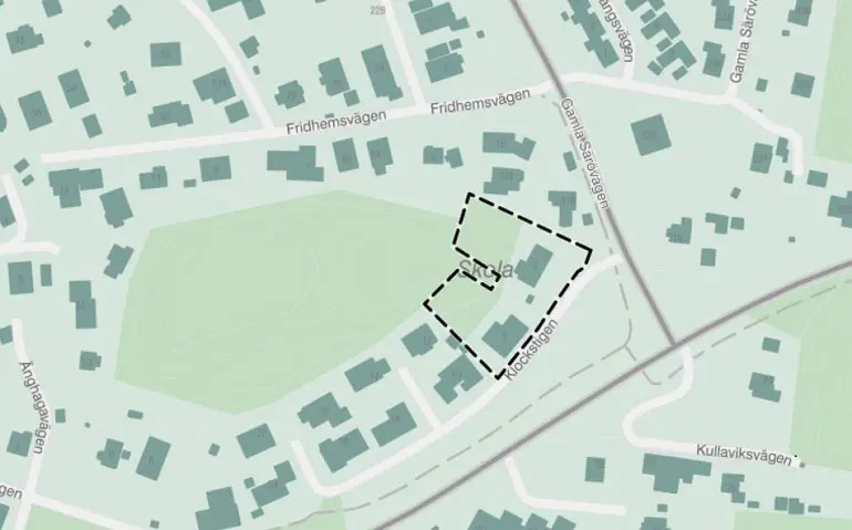 Planområde för Kyvik 2.333