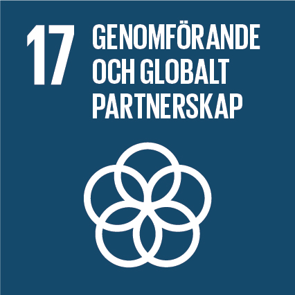 Ikon för FN:s globala mål Genomförande och globalt partnerskap